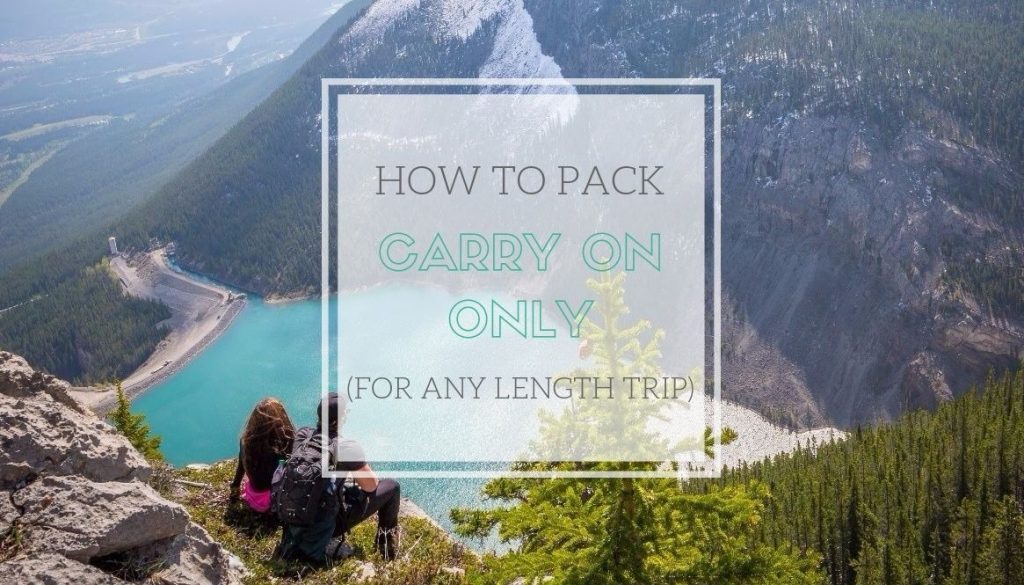 How to pack carry on only (1) A Broad on a Board