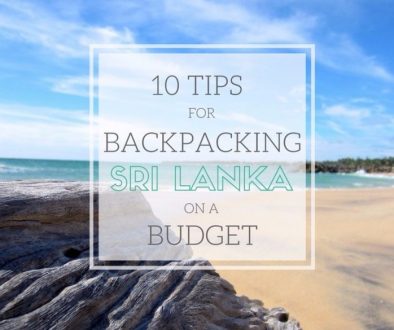 Backpacking Sri Lanka Budget Tips
