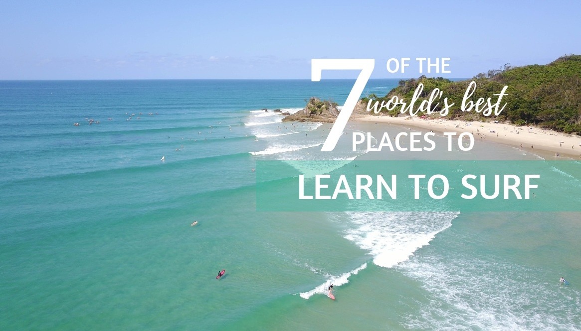 7 of the worlds best places to learn to surf
