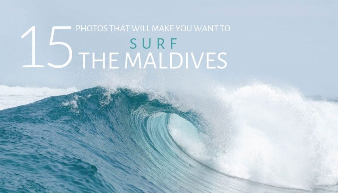 Surfing the Maldives photos
